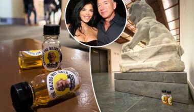 Met Gala urine bottle protest targets Jeff Bezos