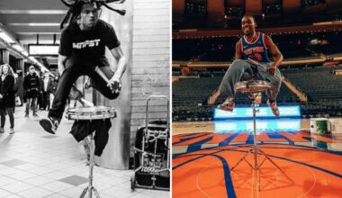 NYC subway busker plays for Knicks at MSG in bucket-list moment