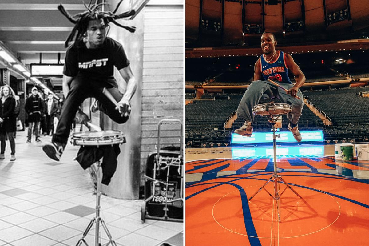 NYC subway busker plays for Knicks at MSG in bucket-list moment