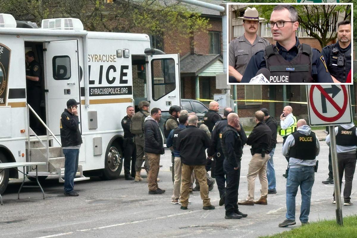 2 Syracuse cops shot by man who sliced dog with machete: reports