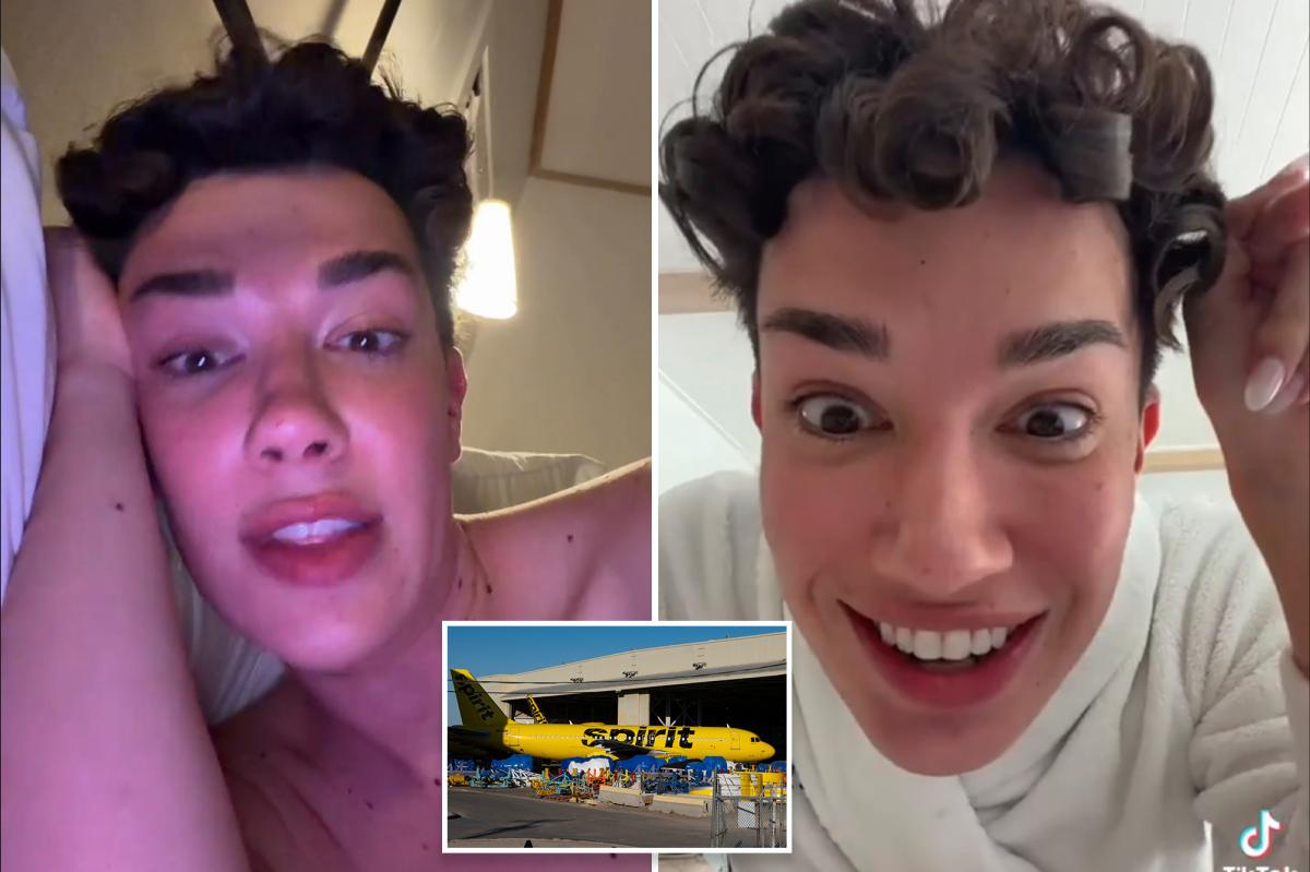 Influencer James Charles torched after blasting canned Spirit Airlines staffer as 'lazy piece of s--t'