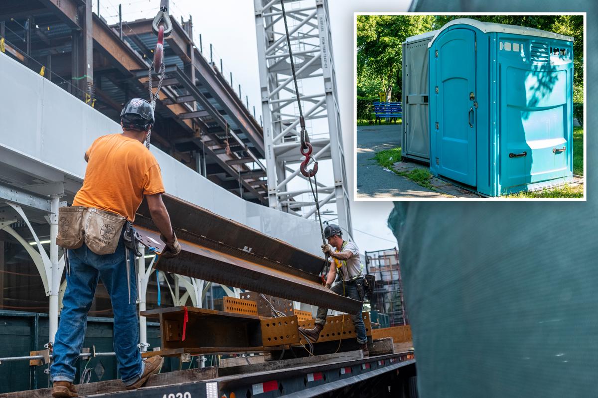 NYC construction worker 'catapulted' from port-a-potty claims wounds destroyed his sex life