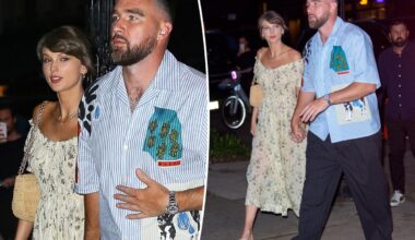 Taylor Swift and Travis Kelce enjoy dinner date in NYC