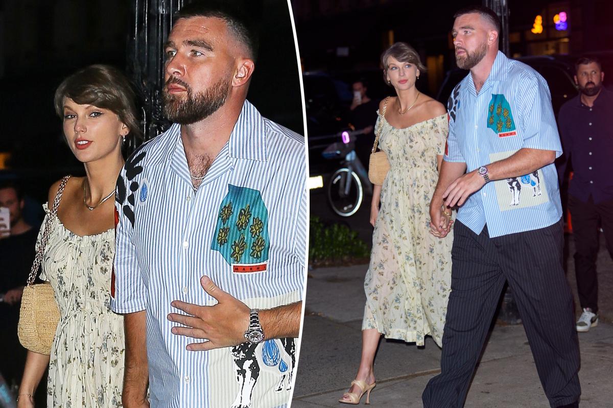 Taylor Swift and Travis Kelce enjoy dinner date in NYC