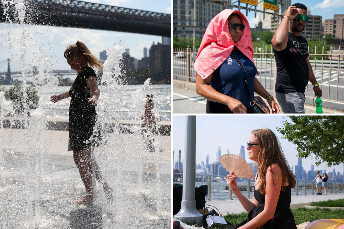 Hot town, summer in the city! Next week's temps in NYC, region soar into a triple digit burn