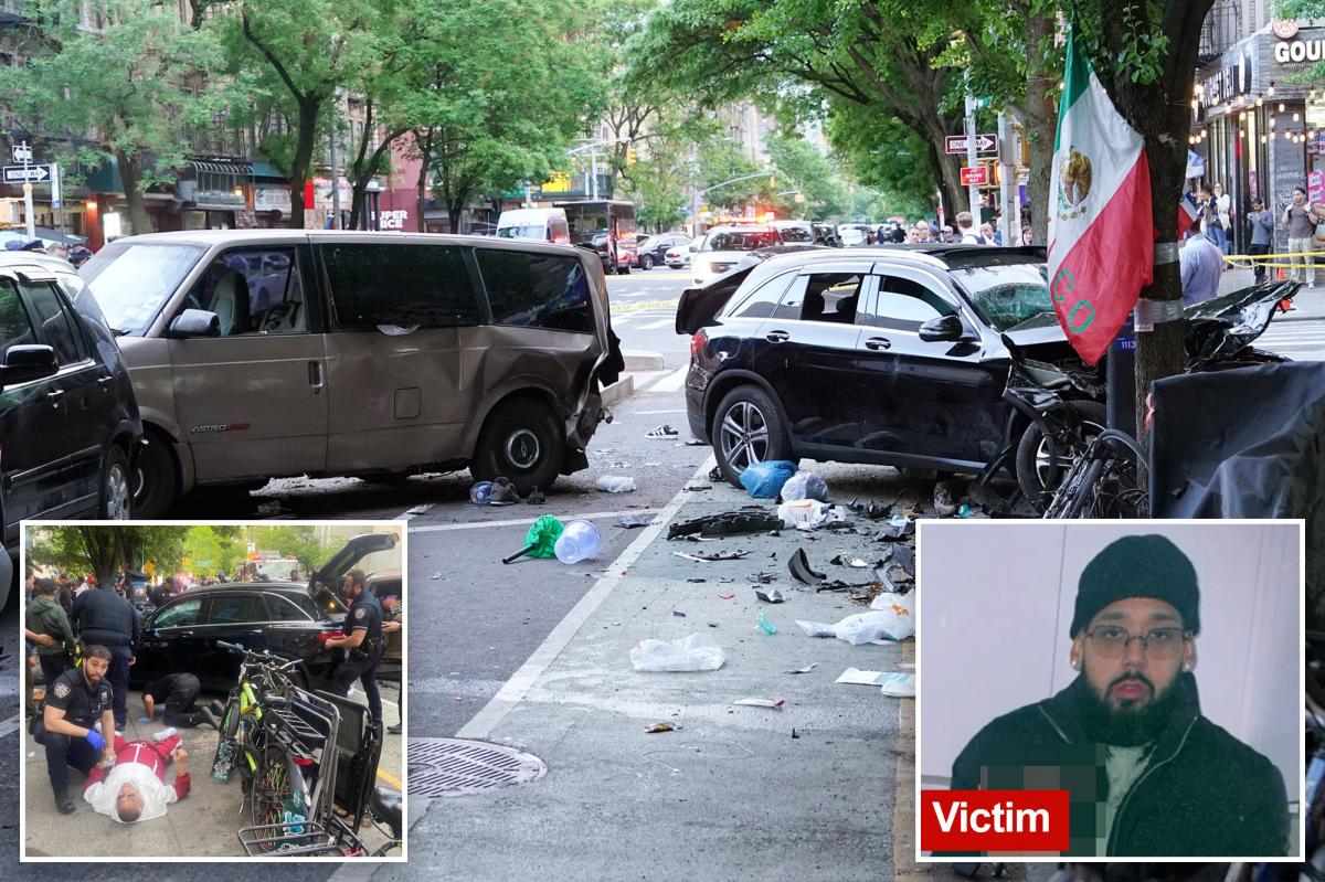 Suspected drunk driver who killed 2 in NYC horror crash was just 2 blocks away from his home: cops
