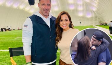 Dianna Russini looked 'carefree' at posh NYC dinner with hubby amid scandal with Patriots coach Mike Vrabel: report