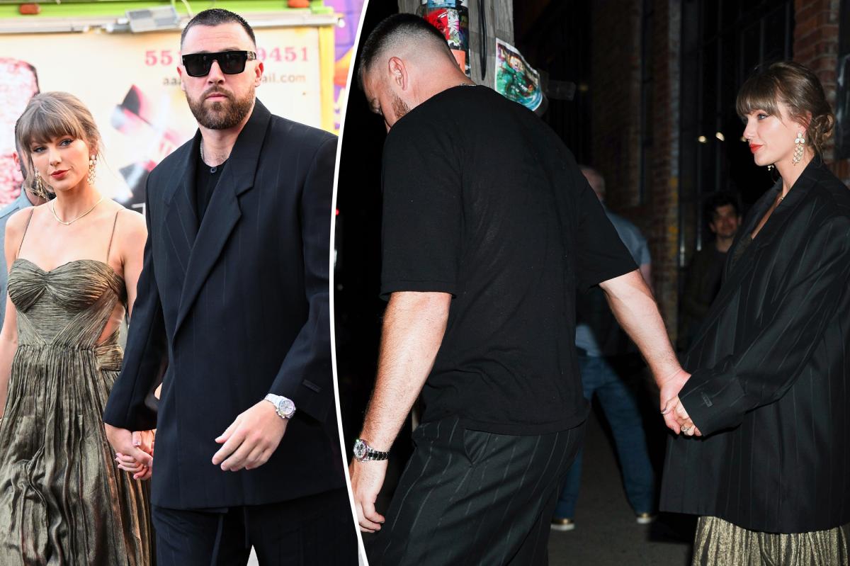 Taylor Swift and Travis Kelce attend private dinner in NYC as wedding day approaches