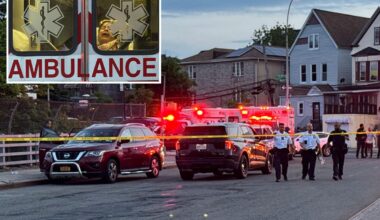 Two kids injured after gunfire shatters windshield of NYC mom's car: cops