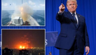 Trump a 'solid 50/50' on Iran as he weighs peace deal — but he may blast them 'to kingdom come'