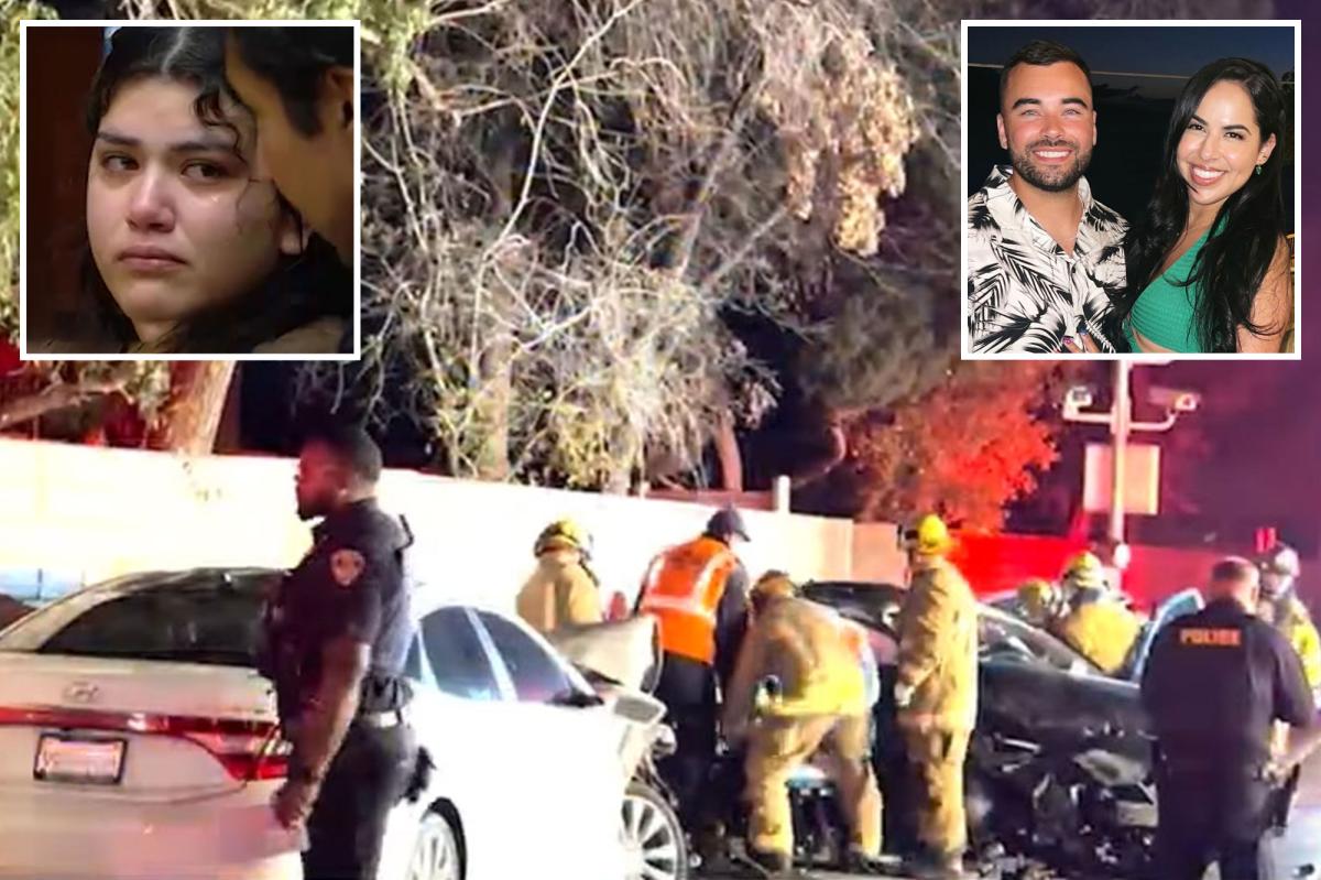 Accused DUI driver's six-word reply to cops after horrific crash killed couple