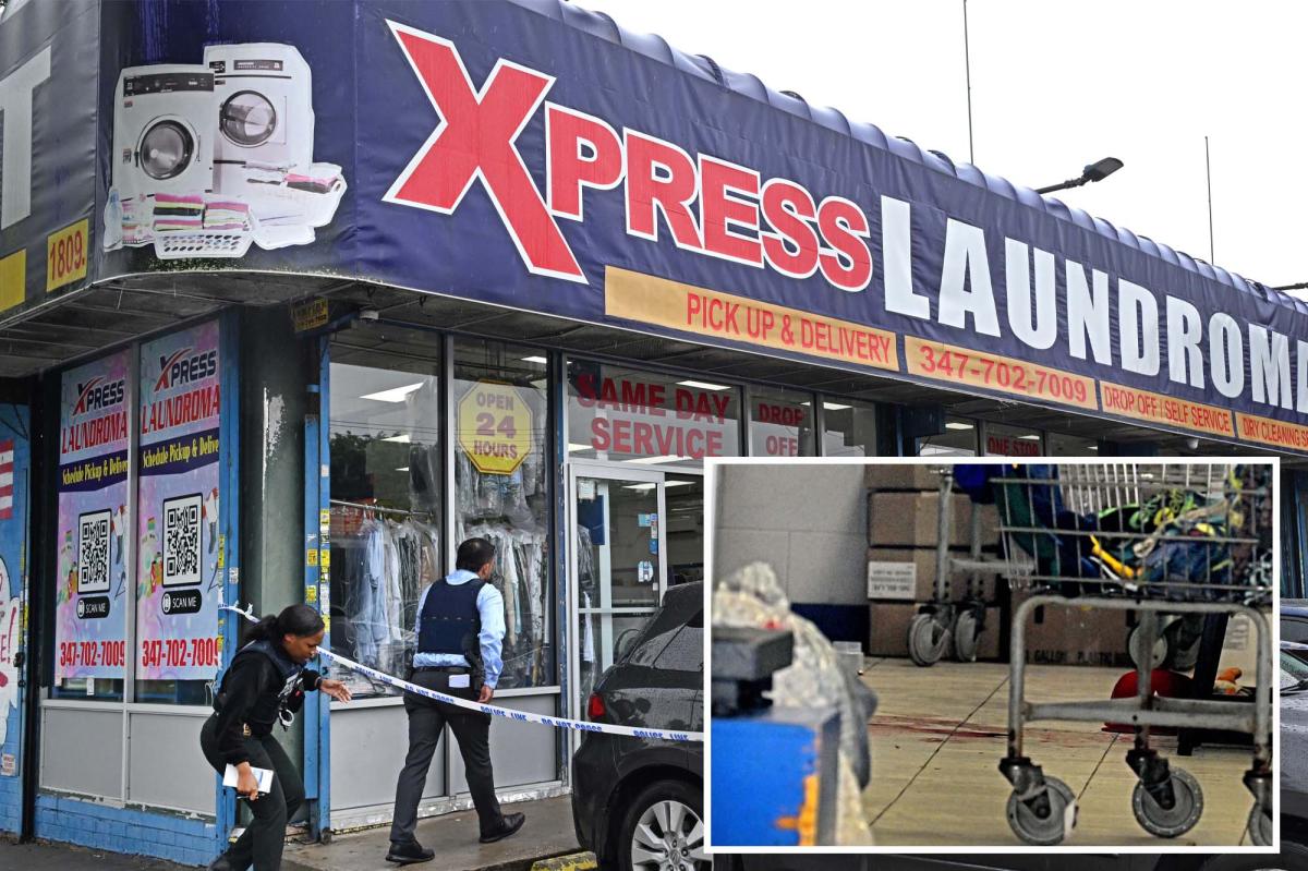 Killer executes man washing clothes with wife at NYC laundromat