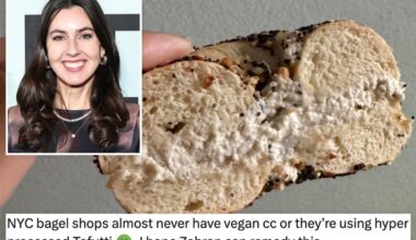 Taylor Lorenz whines NYC bagel shops don't use good vegan cream cheese
