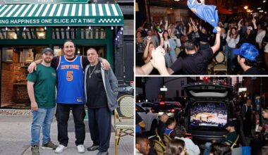 Unique makeshift watch parties for Knicks unite NYC nabe: 'This is New York, man'