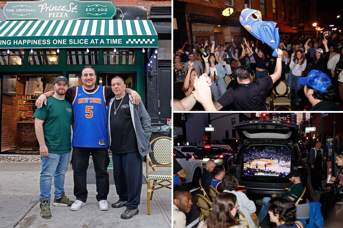 Unique makeshift watch parties for Knicks unite NYC nabe: 'This is New York, man'