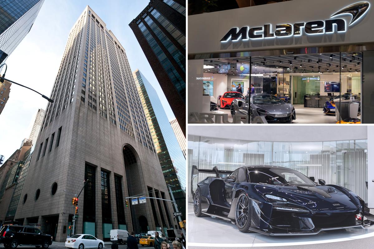 Luxury automaker McLaren coming to Midtown NYC, helping complete remarkable rebirth of landmark tower: sources