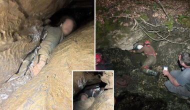 NYC man 'really jammed' inside frigid upstate cave rescued after six hours: DEC