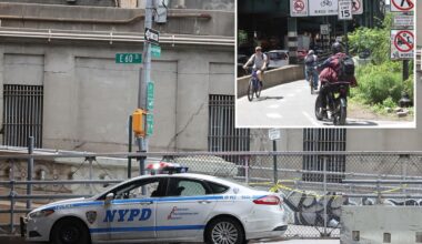 Motorized scooter rider, bicyclist killed in head-on Queensboro Bridge crash during NYC morning rush: cops