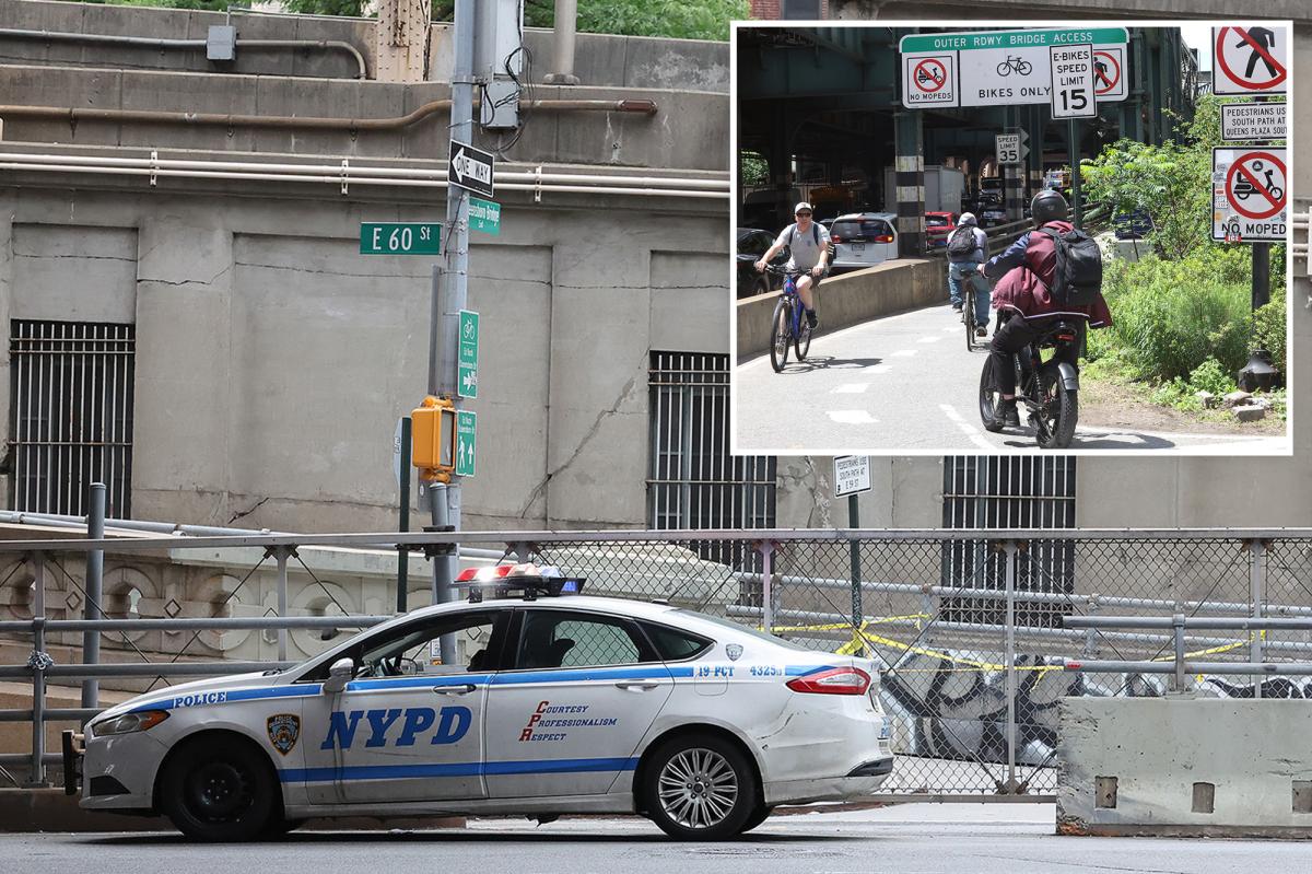 Motorized scooter rider, bicyclist killed in head-on Queensboro Bridge crash during NYC morning rush: cops
