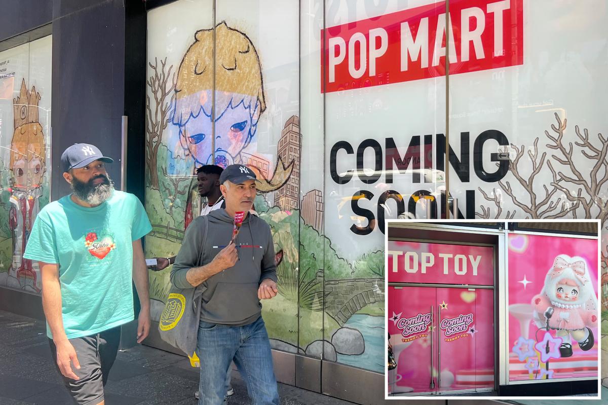 Asian toy companies -- like Labubu maker -- invading NYC's Times Square after recent departures