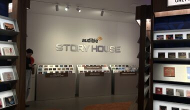 Audible’s Manhattan Pop-Up Makes Audiobooks Social