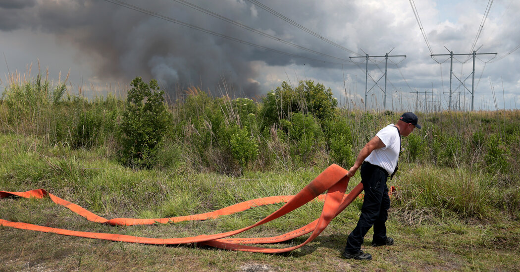 Wildfires Strike Florida, Georgia and America’s ‘Wood Basket’