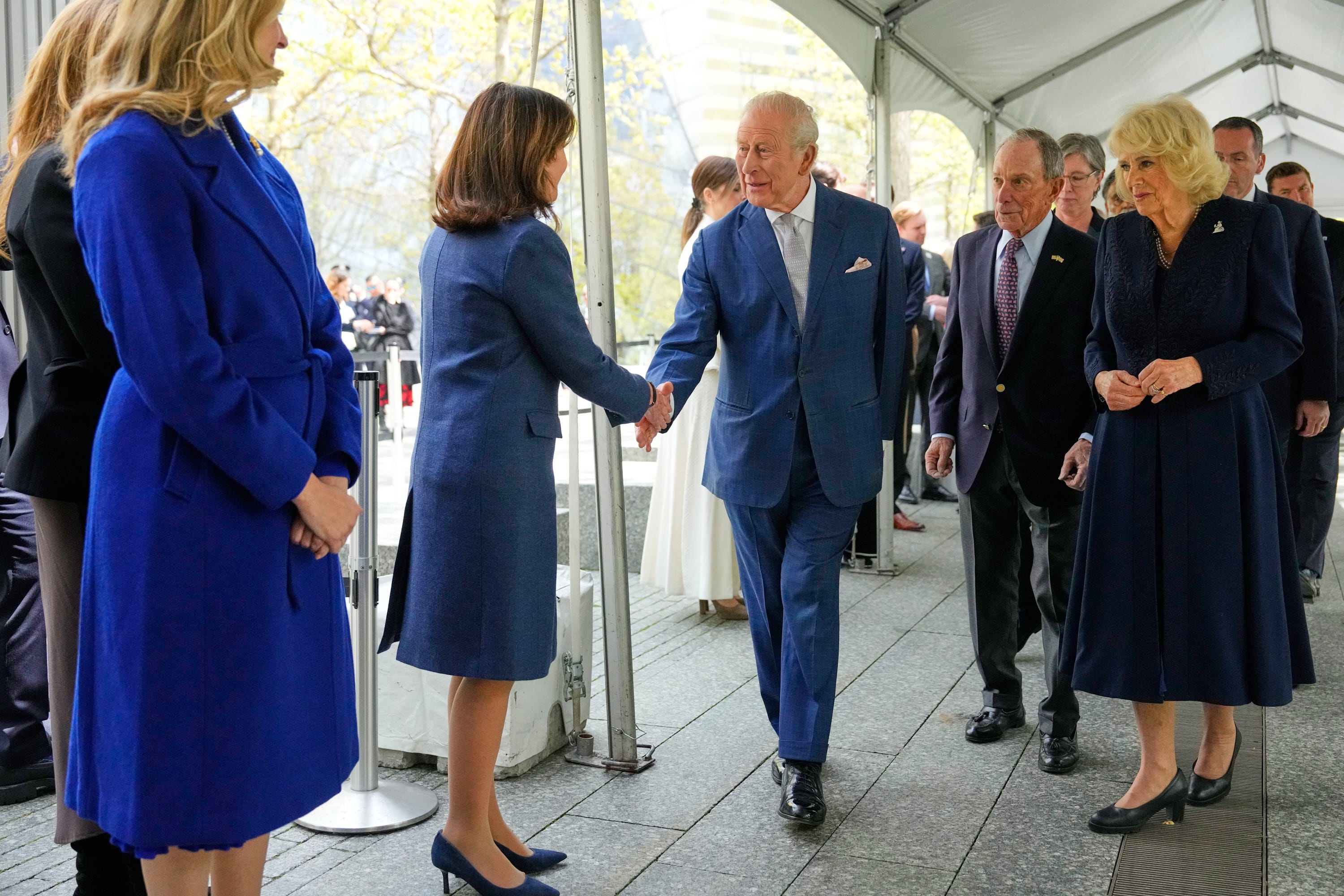 King Charles III And Queen Camilla Visit New York City During Their US State Visit