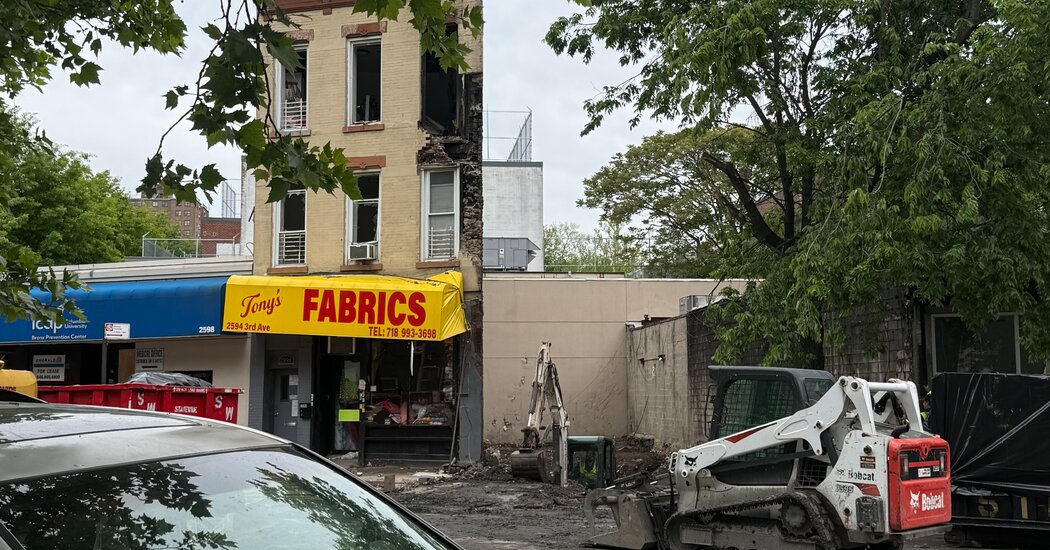 A Bronx Neighborhood Loses Its ‘Monarch’ to Arson
