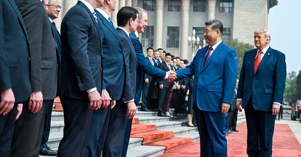 After Xi’s Warning on Taiwan, He and Trump Strike Positive Tone