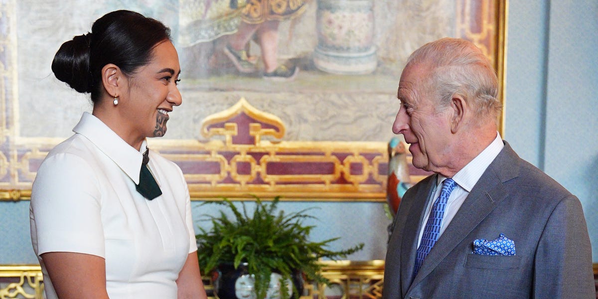 Māori Queen Meets with King Charles at Buckingham Palace Ahead of King’s Trust Garden Party