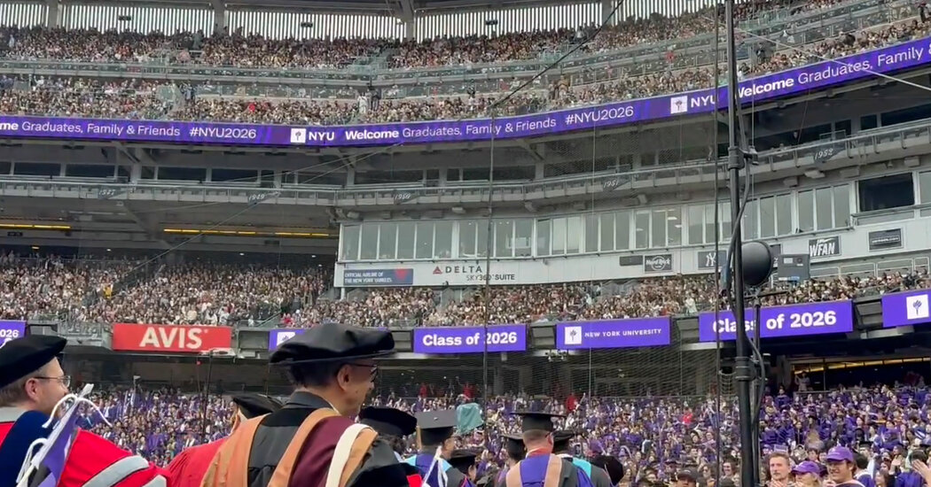 N.Y.U. Class of 2026 Graduates After Studying Through Turbulent Years