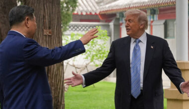 Trump-Xi Meeting Live Updates: Trump Says U.S. Arms Sale to Taiwan Discussed in China Talks