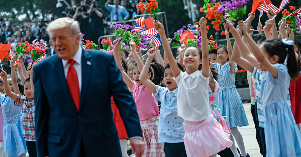 For Xi’s Critics, Trump’s China Visit Is Fuel for Jokes They Can’t Tell