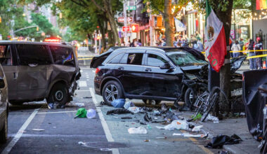 Two Killed as Car Slams Into Crowd on Sidewalk in Manhattan