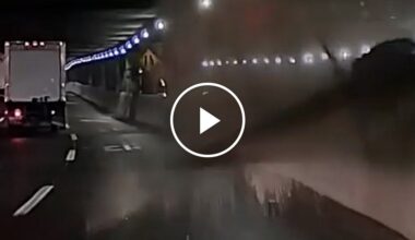 Debris Falls Onto Car on Busy New York City Highway