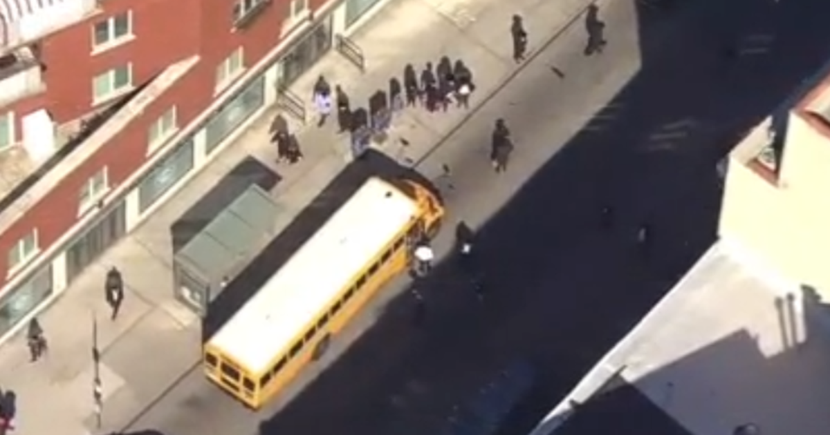 Child fatally struck by school bus in Brooklyn