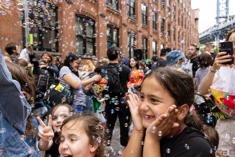 Dumbo’s Famous Toy Elephant Drop Returns to Brooklyn This May