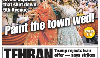 New York Post Cover for May 2, 2026