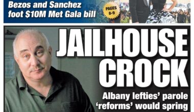 New York Post Cover for May 3, 2026