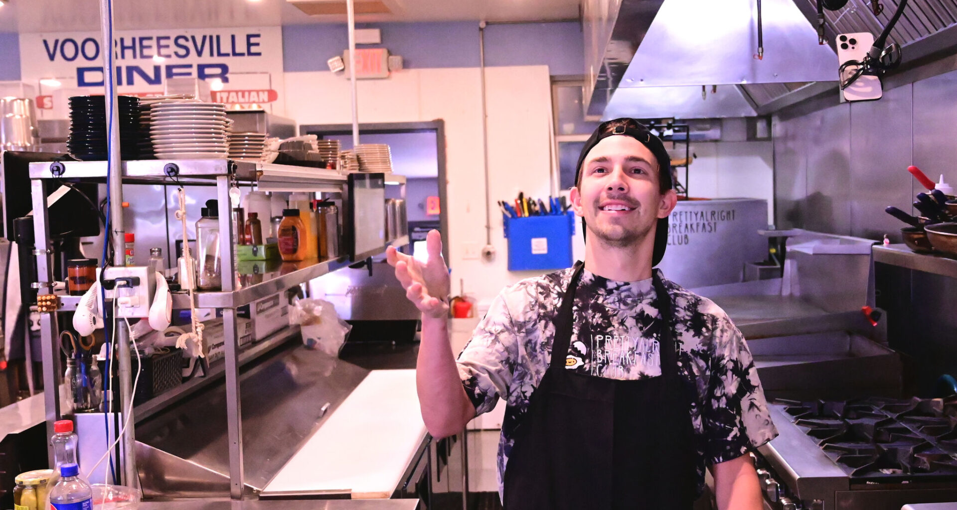 Dylan Longton of Pretty Alright Breakfast Club