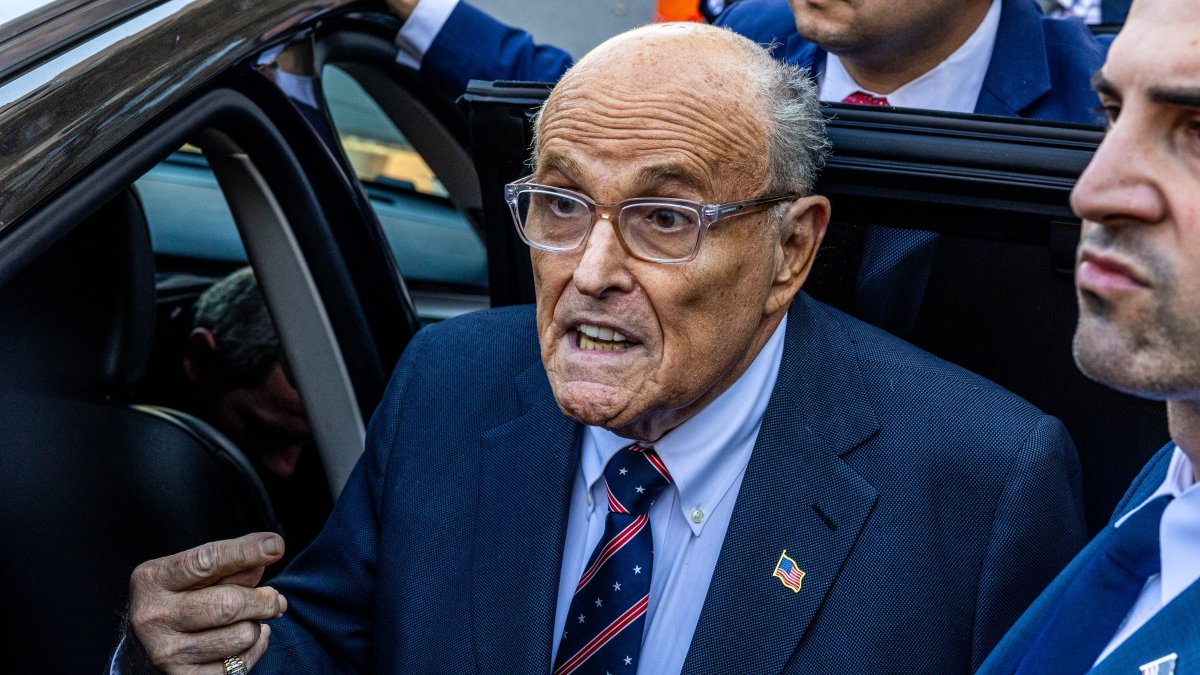 Rudy Giuliani hospitalized in critical condition, Trump says – NBC New York