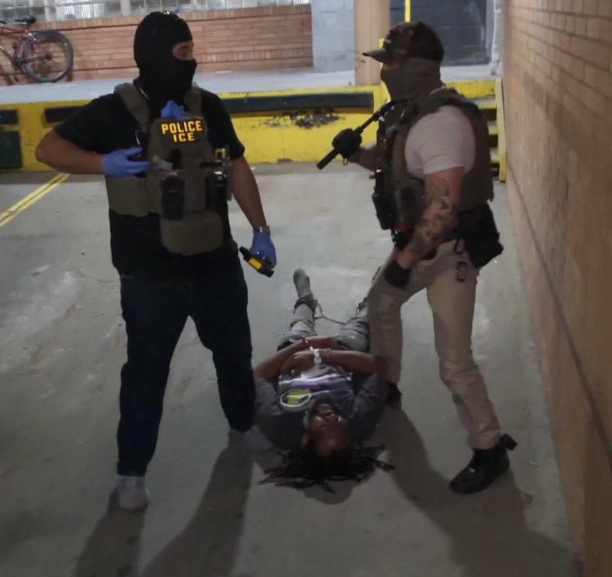 An investigation is underway Sunday after chaos erupted outside a hospital in Brooklyn late on Saturday night when masked ICE agents brought a man there after arresting him in an apparent enforcement operation.