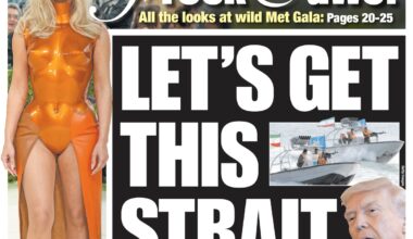 New York Post Cover for May 5, 2026
