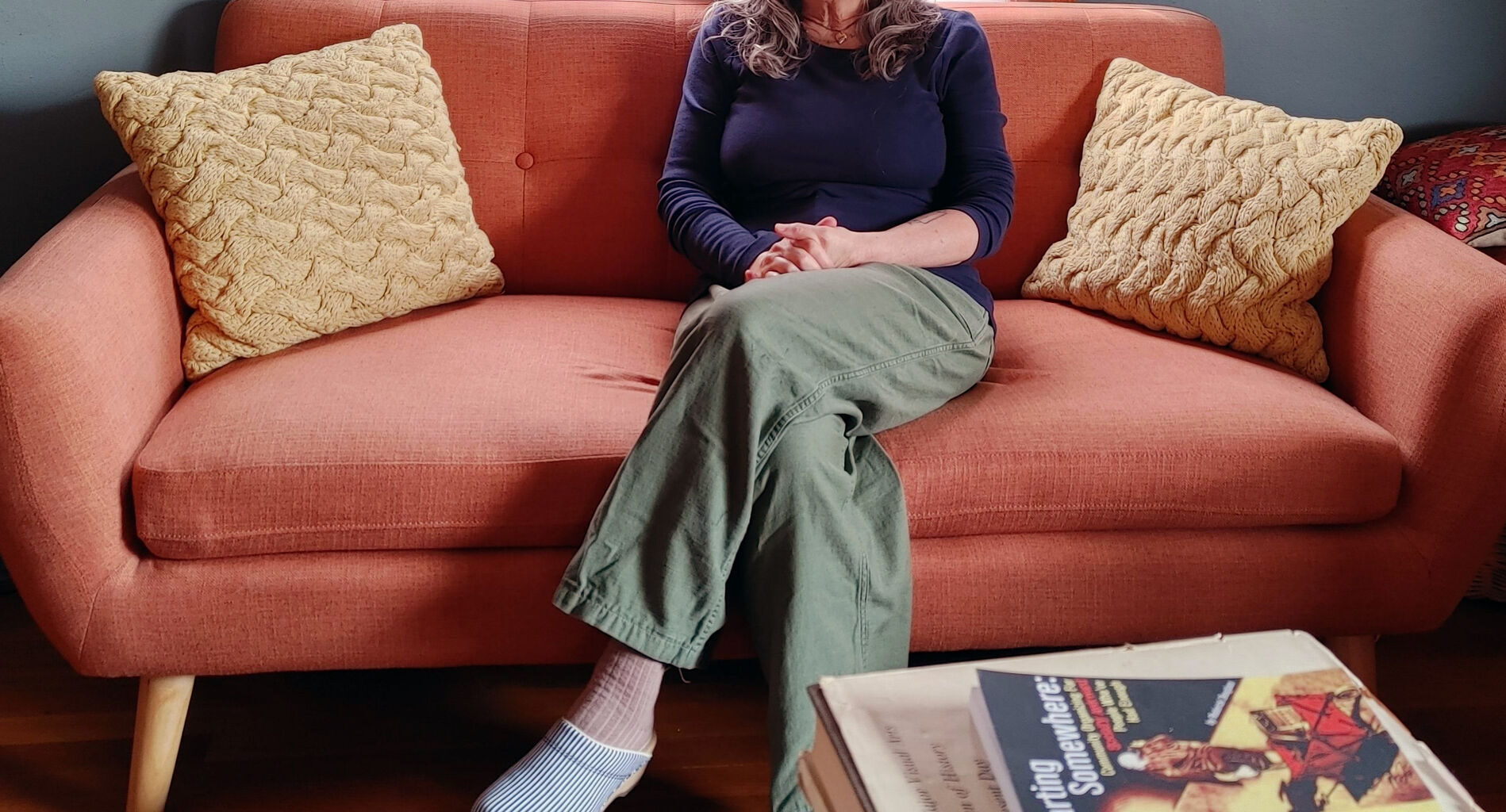 Sari Botton at home in Kingston on April 10, 2026. Botton, who runs two popular Substack publications, is hitting new heights in a long and distinguished career in publishing.
