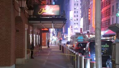 Massachusetts an stabbed to death in Manhattan's Theater District, steps from Stephen Sondheim Theatre by Times Square