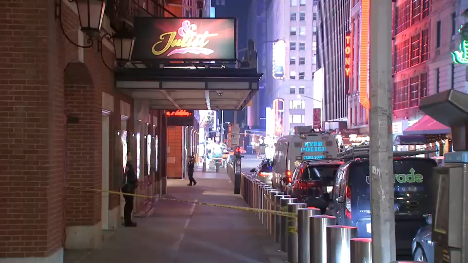 Massachusetts an stabbed to death in Manhattan's Theater District, steps from Stephen Sondheim Theatre by Times Square