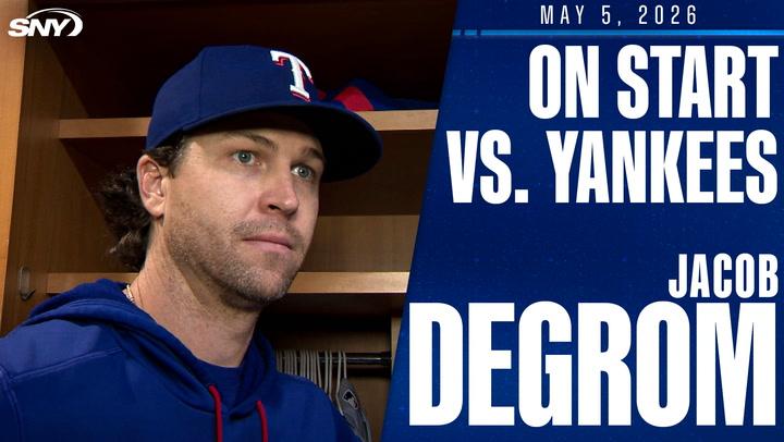 Jacob deGrom on rough outing vs. Yankees in the Bronx