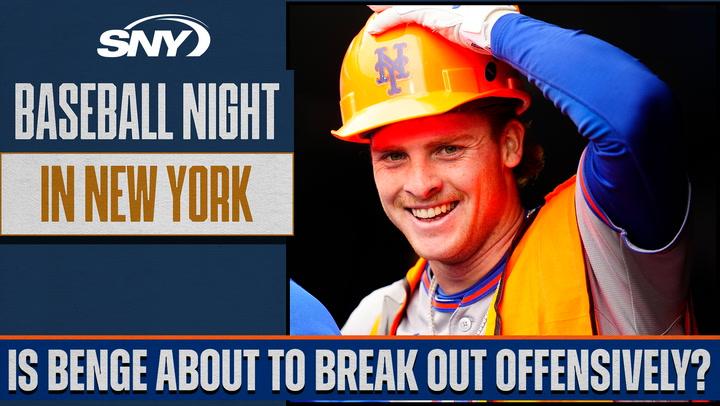 Is Carson Benge starting to find his offensive rhythm for the Mets? | Baseball Night in NY