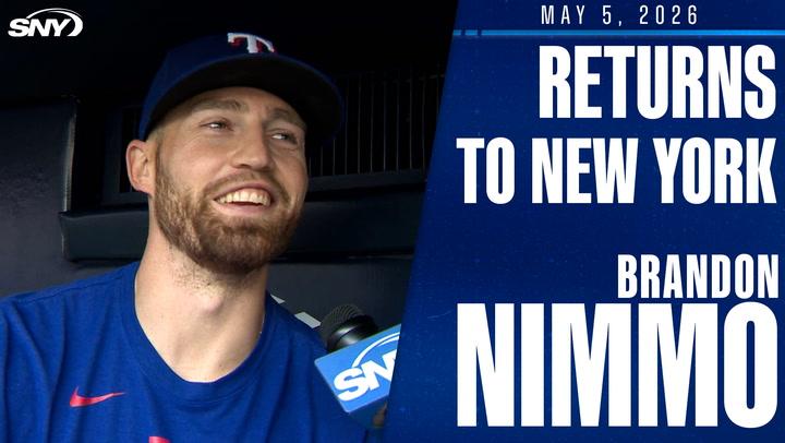 Brandon Nimmo on offseason trade: 'I really did envision retiring as a Met.' 