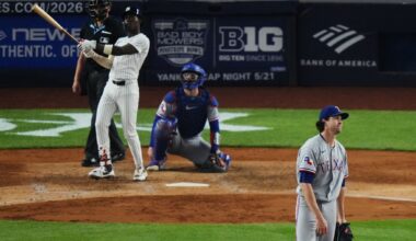 Chisholm hits go-ahead homer off deGrom as Yankees beat Rangers 7-4 for 15th win in 17 games